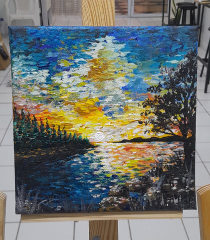 Twilight Fire | Original Painting