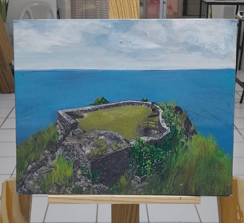 The Watcher's Vantage | Original Painting