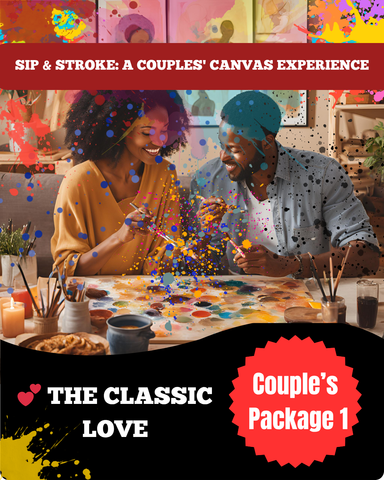 Couple's Sip and Paint | The Classic Love Package
