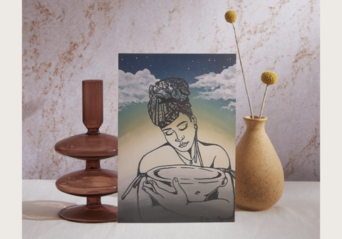 Empress Greeting Card
