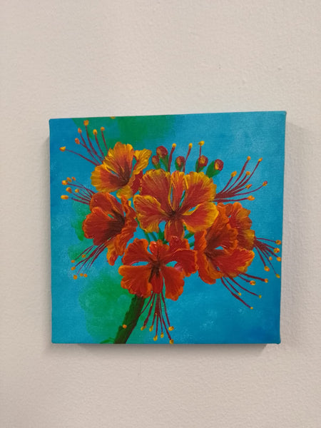 4 Mini Botanicals 2026 - 16 to 19 | original painting