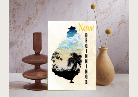 Saint Lucia-New Beginnings Greeting Card