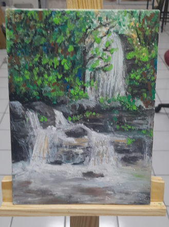 Dennery Waterfalls | Original Painting