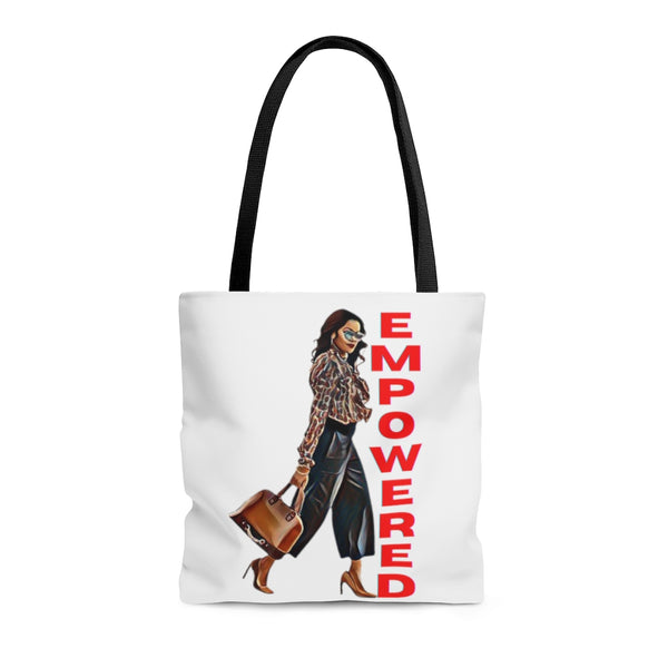 EMPOWERED AOP Tote Bag | Black girl Magic | Melanin