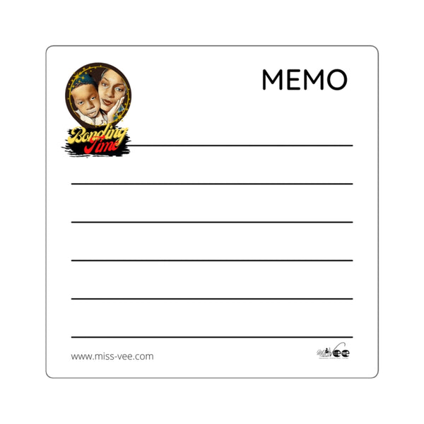 BONDING TIME MEMO Square Stickers