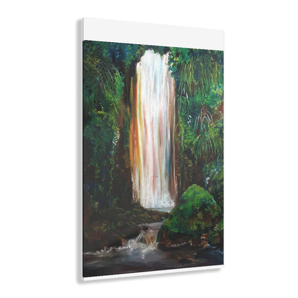 DIAMOND WATERFALL, SOURFIERE, SAINT LUCIA Acrylic Prints | Wall Art | Wall Decor | Saint Lucian Visual Artist