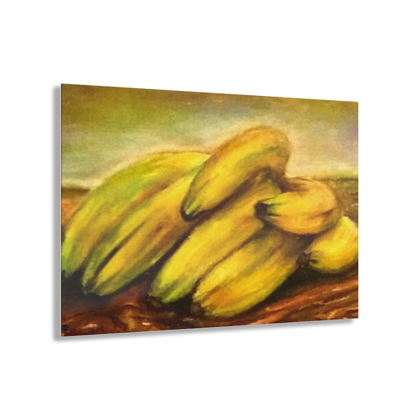 BANANA Acrylic Prints | Wall Art | Wall Decor | Saint Lucian Visual Artist