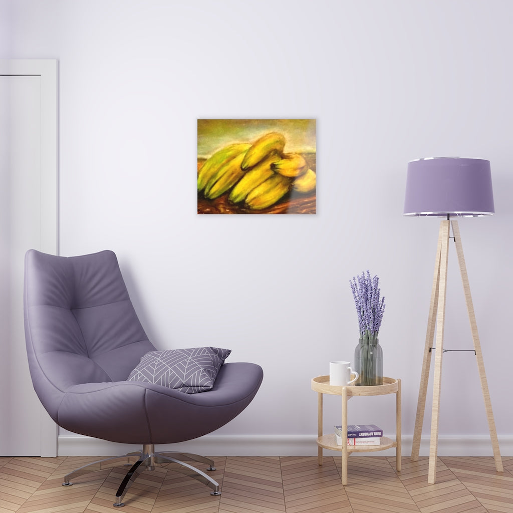 BANANA Acrylic Prints | Wall Art | Wall Decor | Saint Lucian Visual Artist