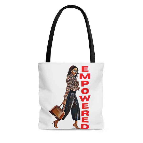 EMPOWERED AOP Tote Bag | Black girl Magic | Melanin