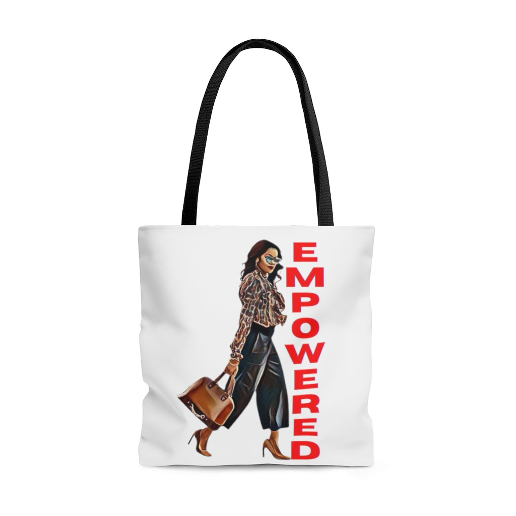 EMPOWERED AOP Tote Bag | Black girl Magic | Melanin