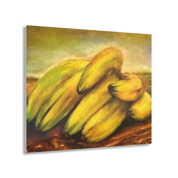 BANANA Acrylic Prints | Wall Art | Wall Decor | Saint Lucian Visual Artist