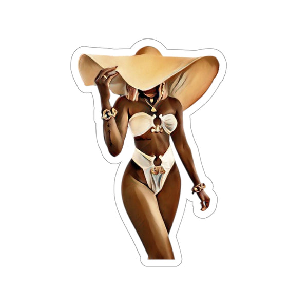 BEACH BODY Kiss-Cut Stickers | Melanin babe | African American Stickers | planner stickers