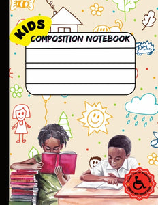 Single Lined Composition Notebook for Kids : Draw and Write Journal for kids with Cut and Paste picture writing prompts, Fry Sight Word List and Penmanship Practice