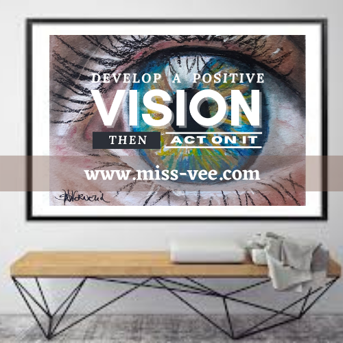 "Develop a Vision"- eyes wall art - Digital print of Original Ar